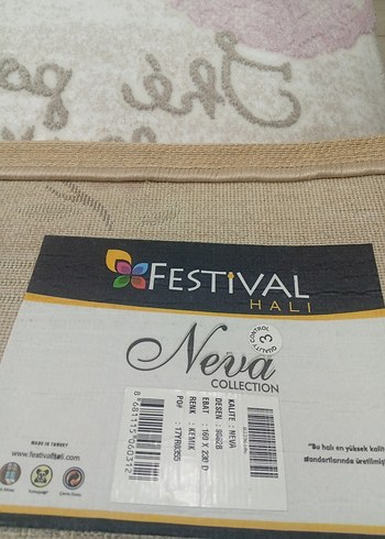 160+230(4m²) festival marka akrilik halı - Görsel 5