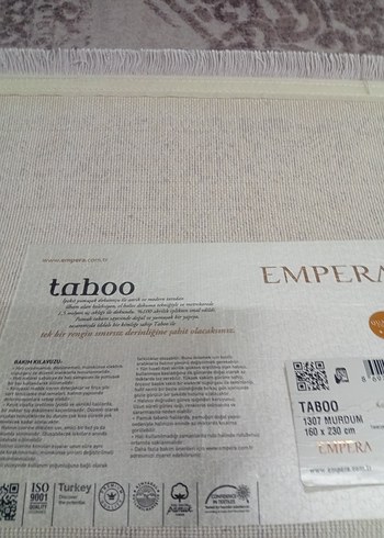 160+230(4m²) empera marka akrilik halı - Görsel 5