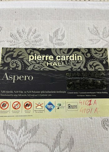 160+230(4m²) Pierre Cardin akrilik halı - Görsel 6