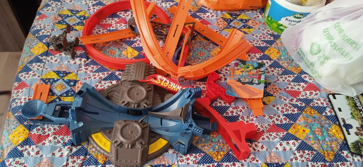 Renkli Oyuncak Yarış Pisti Parçaları hatwels - Görsel 3