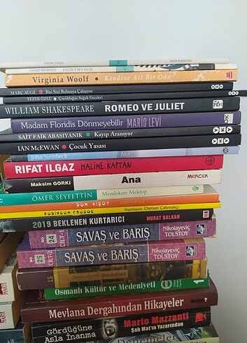 İki adet kitap 