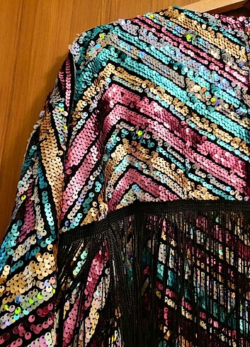 Balmain İthal payet ceket