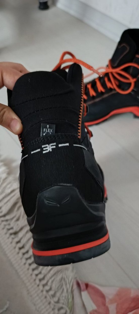 Erkek Siyah Outdoor Botlar, Kayışlı, Nakışlı - Görsel 2