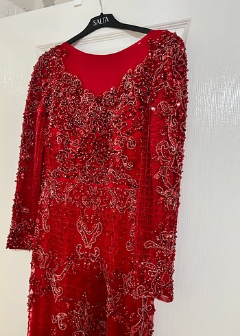 Taşlı abiye - Görsel 5