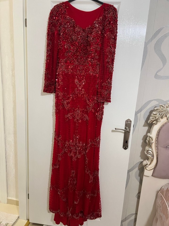 Taşlı abiye - Görsel 2