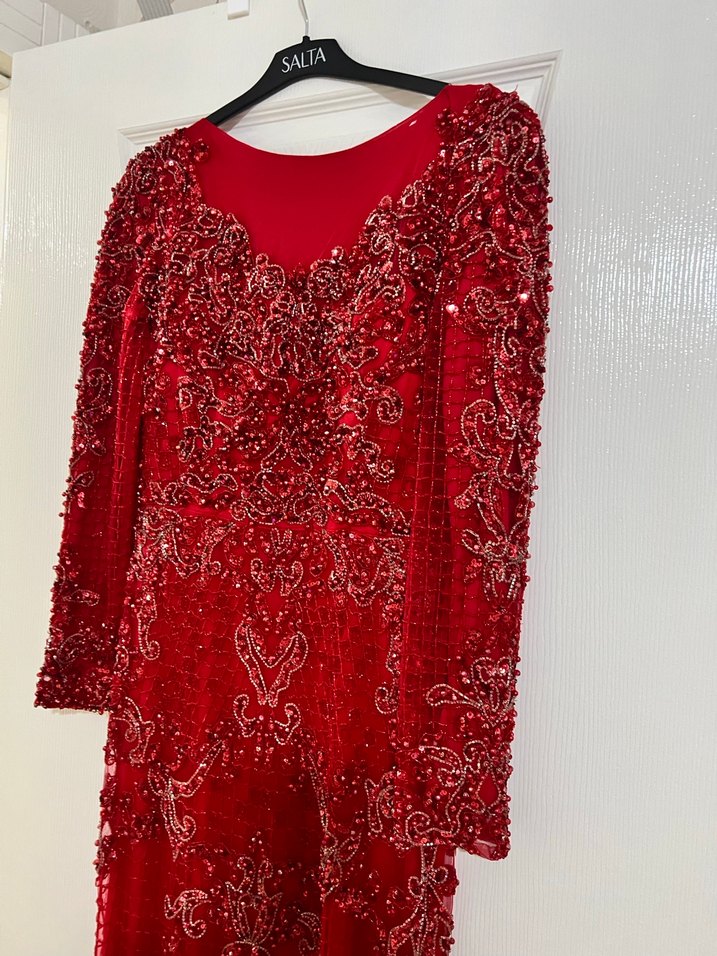 Taşlı abiye - Görsel 5