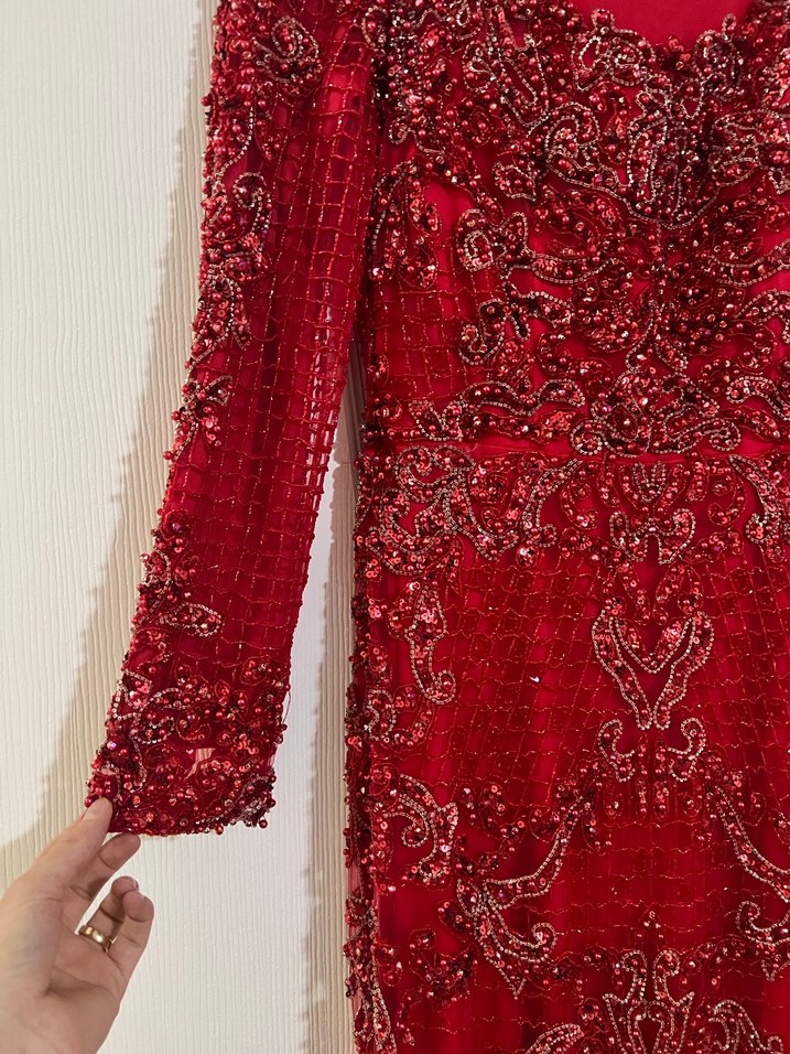 Taşlı abiye - Görsel 3