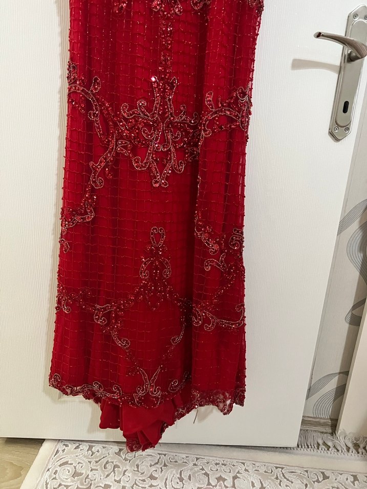 Taşlı abiye - Görsel 4