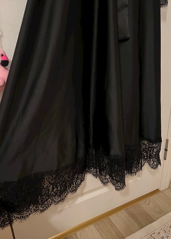Zara Siyah Uzun Kollu Gotik Uzun Elbise