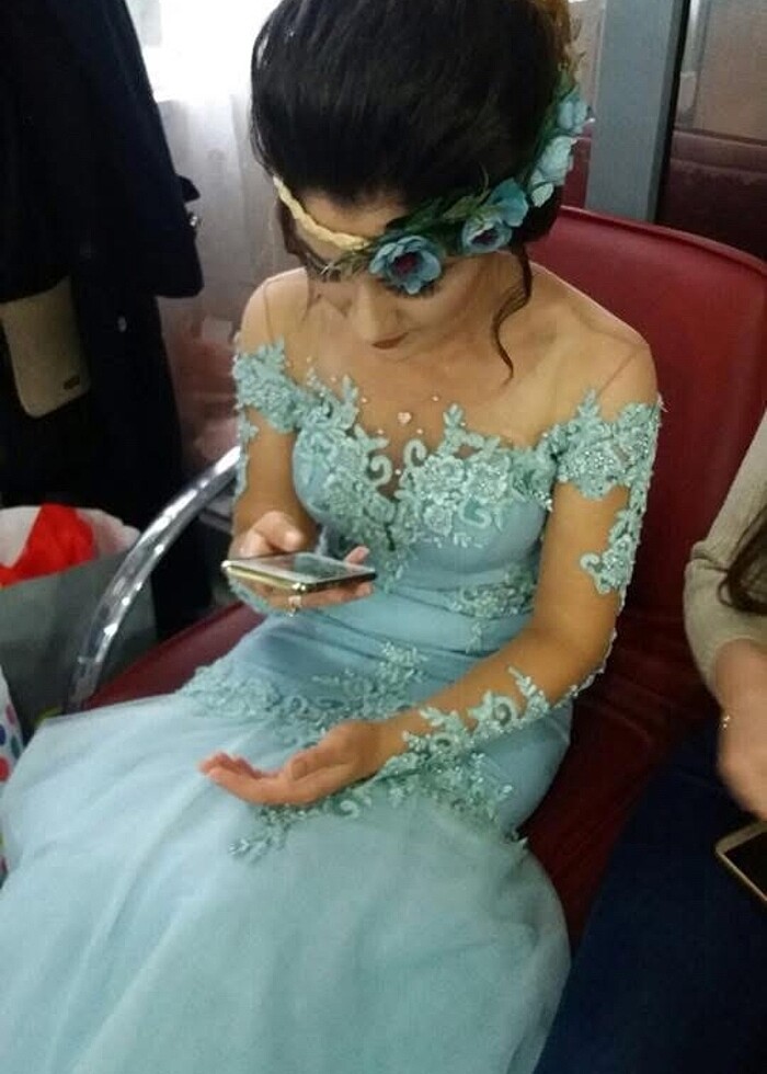 Balık Model Nişan Abiye Elbise - Görsel 5