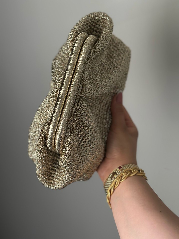 Örgü Kadın Portföy Çanta - Görsel 5