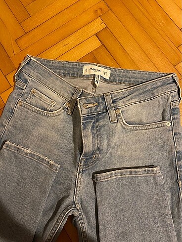 xs Beden mavi Renk Mango jean