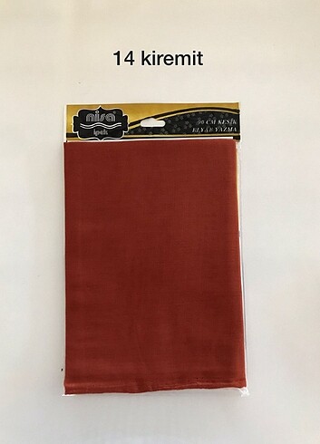 Beden çeşitli Renk NİSA İPEK MARKA OYALIK YAZMA 90 CM lik