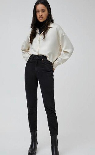 Pull&Bear Mom Jean kot pantolon