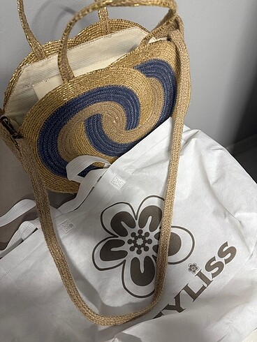 Babyliss Beyliss hasır kol çantası