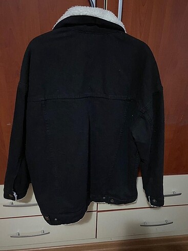 xs Beden siyah Renk Bershka kot ceket