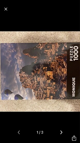 1000 parça puzzle 2 tane