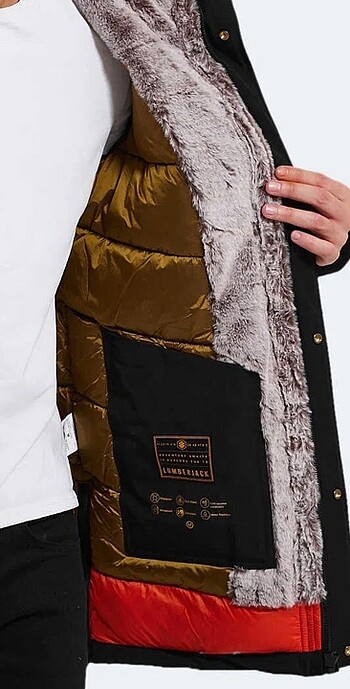 m Beden camel Renk Lumberjack Mont/Kaban