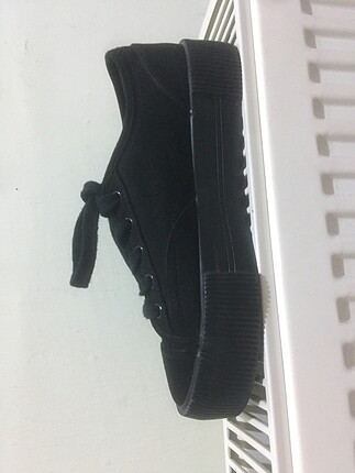 Siyah Düz Sneaker