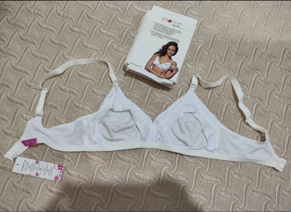 Beyaz Emzirme Sütyeni 85 Beden - Görsel 3