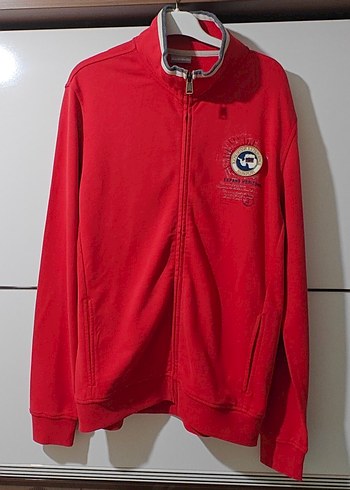 Napapijri Kırmızı Erkek Sweatshirt - Görsel 2