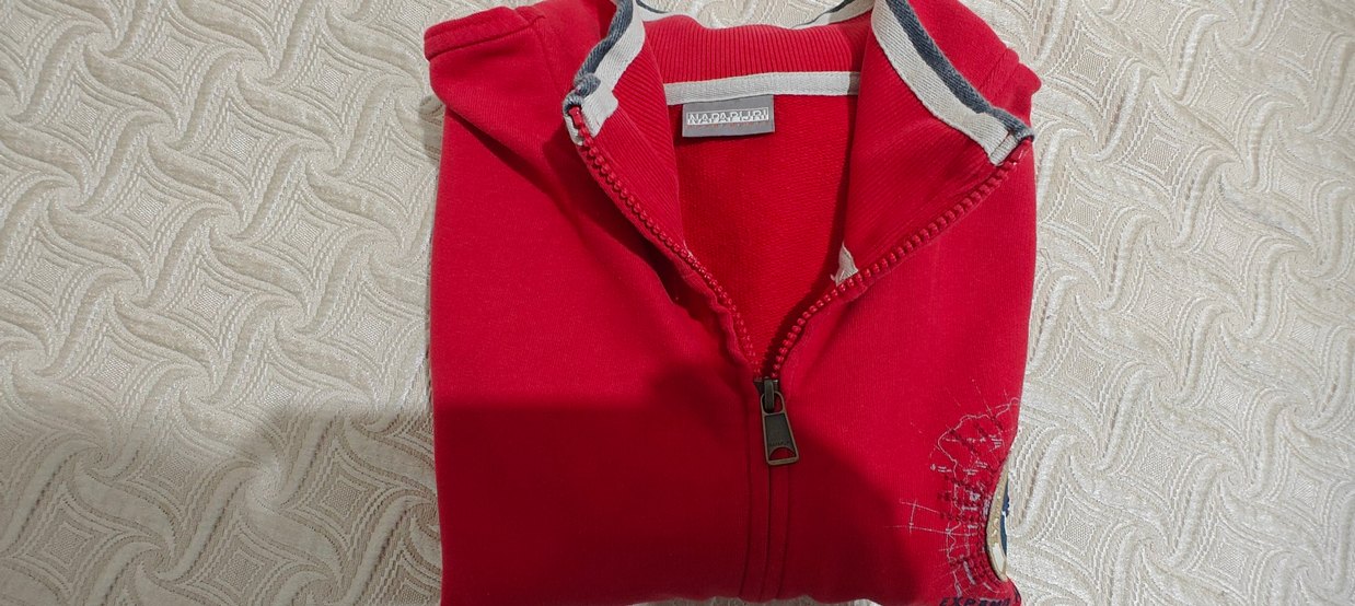 Napapijri Kırmızı Erkek Sweatshirt - Görsel 4