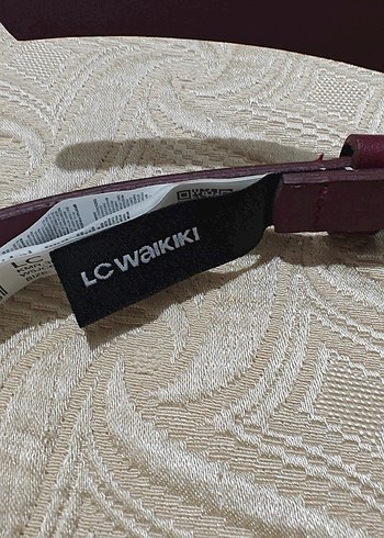 Bordo Deri Kadın Kemer - Görsel 2