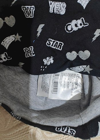 Siyah Erkek Çocuk Payetli Punk Bere - Görsel 2