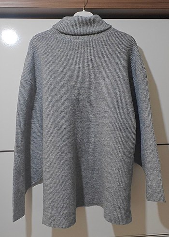 H&M Gri Triko Kadın Kazak - Görsel 2