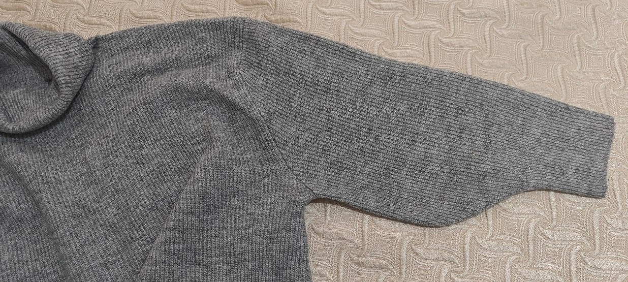 H&M Gri Triko Kadın Kazak - Görsel 4