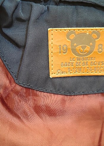 Erkek Çocuk Kapüşonlu Lacivert Mont - Görsel 3