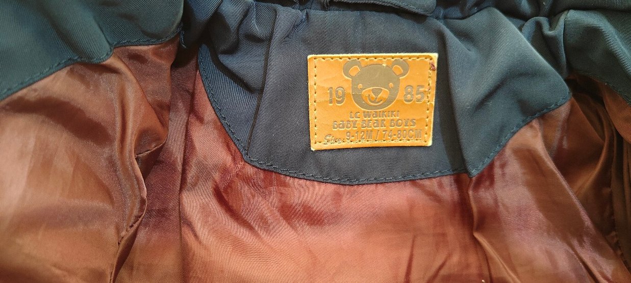 Erkek Çocuk Kapüşonlu Lacivert Mont - Görsel 3