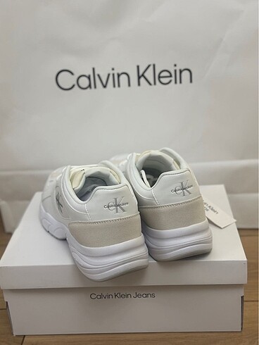 41 Beden beyaz Renk Calvin Klein Spor Ayakkabı