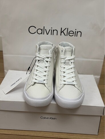 36 Beden beyaz Renk Calvin Klein Spor Ayakkabı