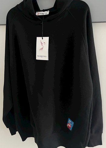Diğer Siyah Kadın Oversize Sweatshirt
