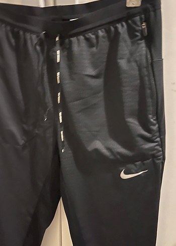 Erkek Siyah Rahat Kesim Fermuarlı Eşofman Altı - Görsel 2