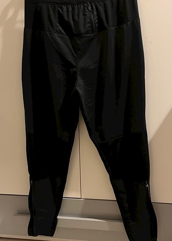 Erkek Siyah Rahat Kesim Fermuarlı Eşofman Altı - Görsel 11