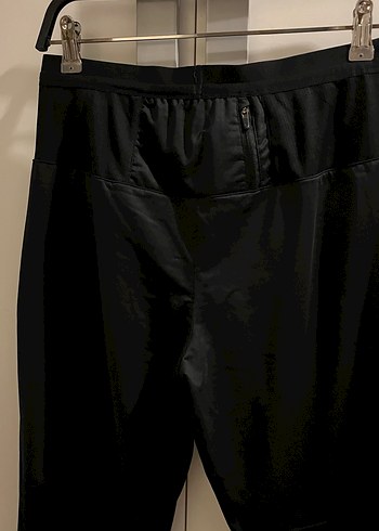 Erkek Siyah Rahat Kesim Fermuarlı Eşofman Altı - Görsel 9