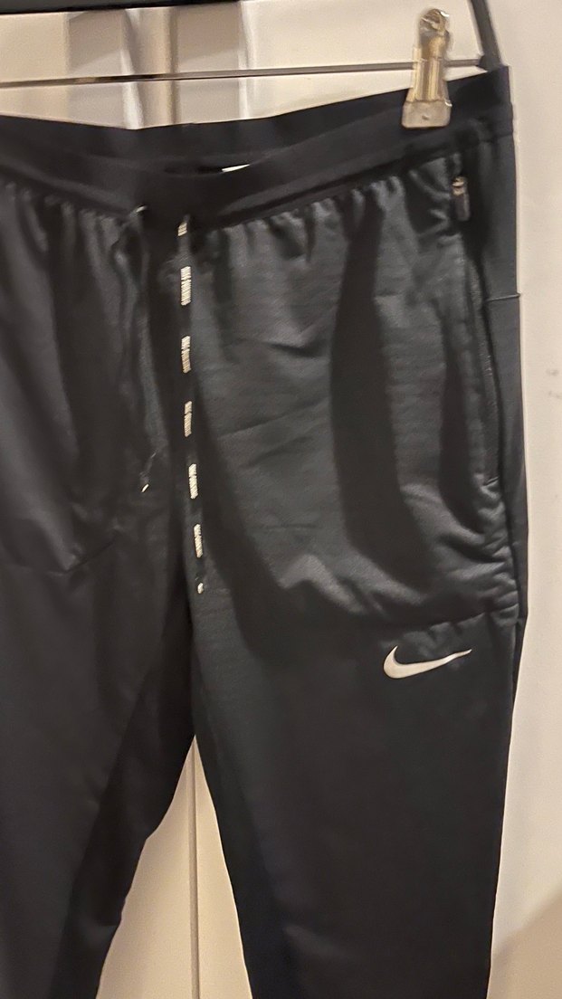 Erkek Siyah Rahat Kesim Fermuarlı Eşofman Altı - Görsel 2