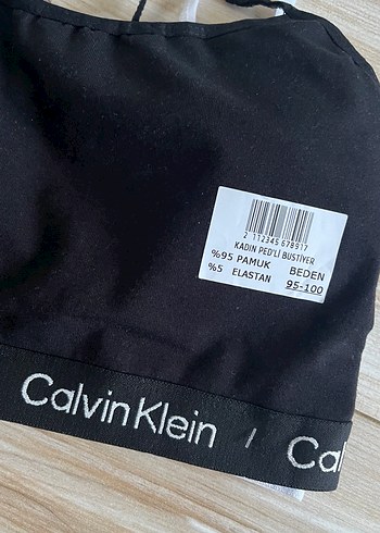 Calvin Klein Siyah Mini Spor Sütyeni - Görsel 6