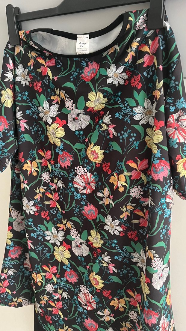 Çiçek Desenli üç parça haşema mayo - Görsel 3