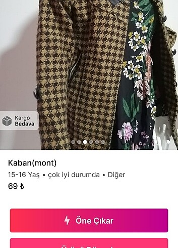 15-16 Yaş Beden Kaban