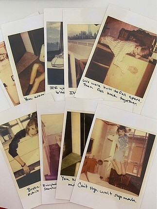 Taylor Swift 1989 Polaroidleri