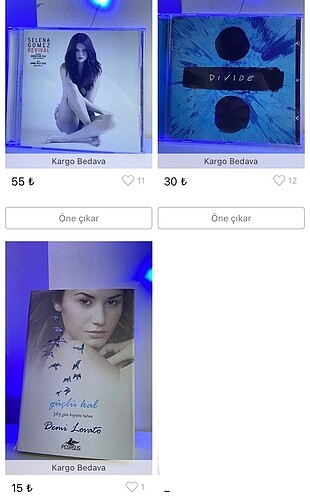 Revival CD, Divide CD ve Güçlü Kal Kitap