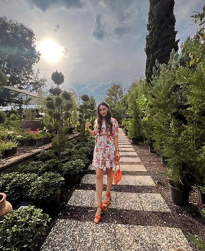 Çiçekli elbise (SATILDI)