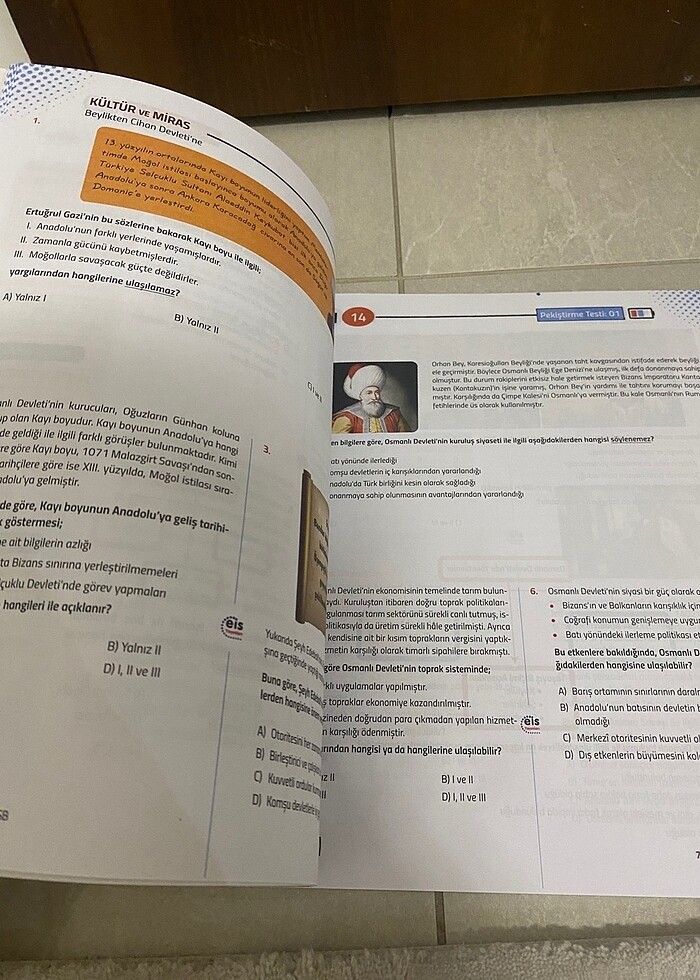 7. Sınıf sosyal bilgiler soru bankası - Görsel 2