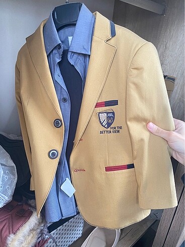 Armani Erkek çocuk 5 yaş suit takım
