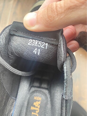 41 Beden siyah Renk Guja erkek ayakkabı