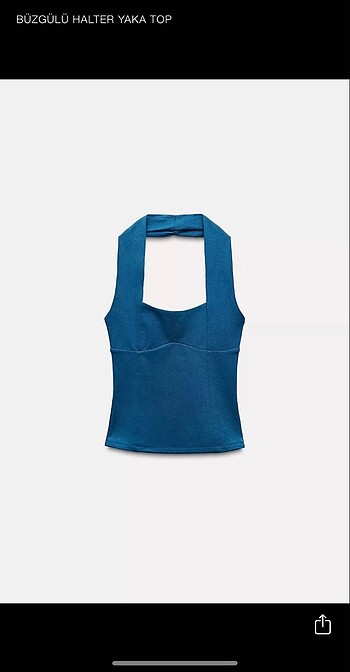 Halter yaka tişört