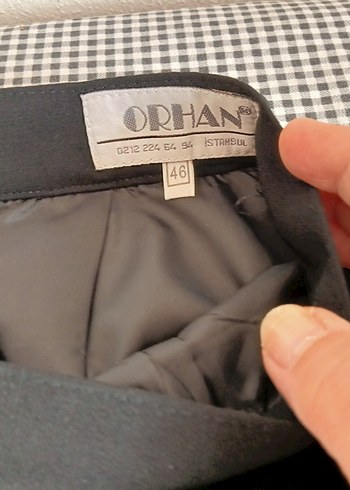 Siyah Saks Abiye Takım Elbise Kolsuz Bluz Etek ve Şifon Gömlek - Görsel 11